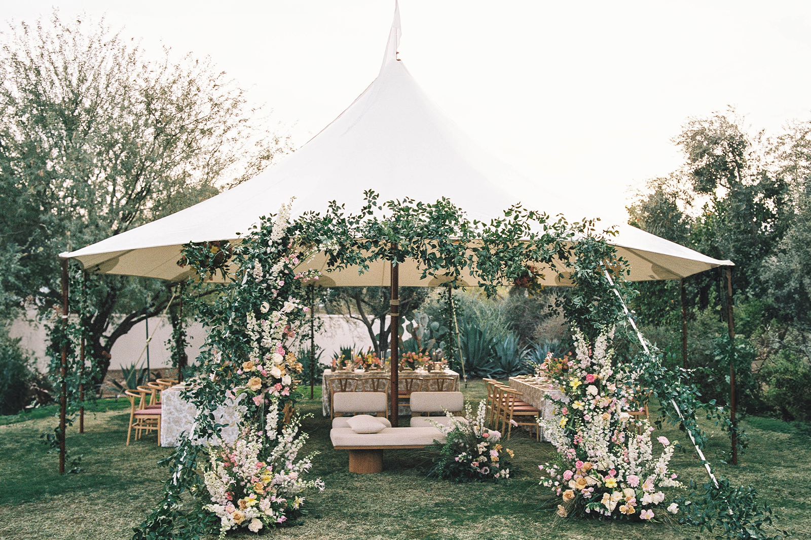 South Lawn Reception with Tent